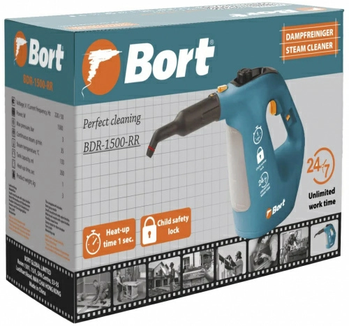 Пароочиститель Bort BDR-1500-RR (93410747)