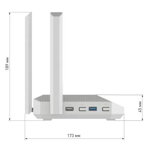 Wi-Fi роутер Netcraze Ultra (NC-1812) — фото, купить в Минске с доставкой по Беларуси — 360shop.by