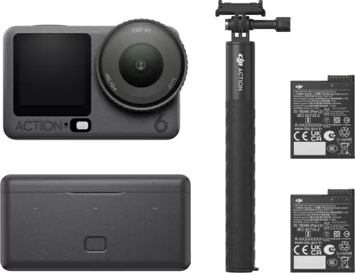 Экшен-камера DJI Osmo Action 6 Adventure Combo — фото, купить в Минске с доставкой по Беларуси — 360shop.by