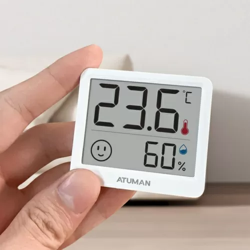 Термогигрометр Atuman Duka TH Mini — фото, купить в Минске с доставкой по Беларуси — 360shop.by