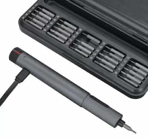 Электроотвертка ATuMan Duka E2 Electric Precisoon Screwdriver Set 25-in-1 — фото, купить в Минске с доставкой по Беларуси — 360shop.by