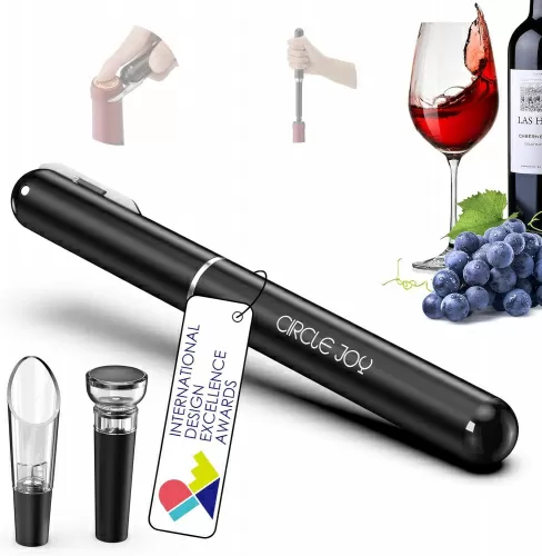 Винный набор Circle Joy Air Pump Wine Opener Set (CJ-TZ19) — фото, купить в Минске с доставкой по Беларуси — 360shop.by