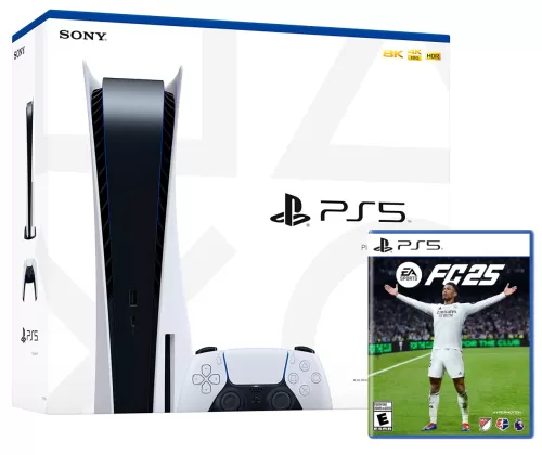 Игровая приставка Sony PlayStation 5 + FC 25 (FIFA 25) – фото, купить в Минске с доставкой по Беларуси – 360shop.by