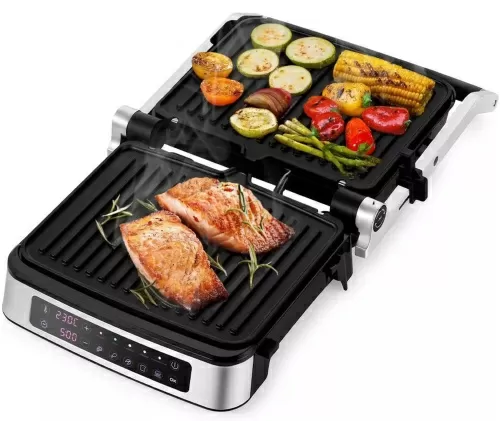 Электрогриль Kitfort KT-1687 — фото, купить в Минске с доставкой по Беларуси — 360shop.by