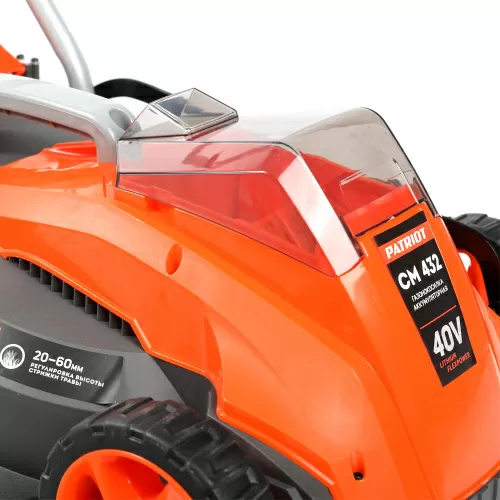 Газонокосилка аккумуляторная Patriot CM 432 (без АКБ) — фото, купить в Минске с доставкой по Беларуси — 360shop.by