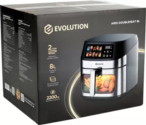 Аэрогриль Evolution AIRO 8900W — фото, купить в Минске с доставкой по Беларуси — 360shop.by