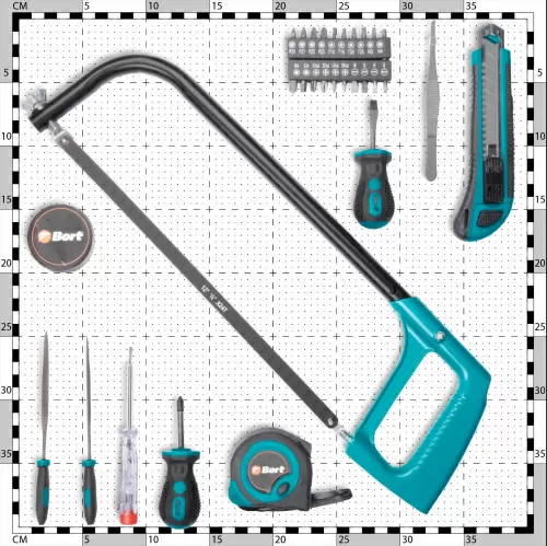 Универсальный набор инструментов Bort BTK-86 (86 предметов) (93412888) — фото, купить в Минске с доставкой по Беларуси — 360shop.by