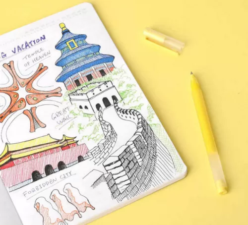 Набор гелевых ручек Xiaomi Mi Jumbo Gel Ink Pen (5шт.) (MJBWB03WC) — фото, купить в Минске с доставкой по Беларуси — 360shop.by