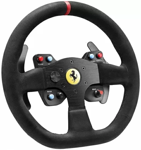 Руль Thrustmaster T300 Ferrari Integral Racing Wheel Alcantara Edition – фото, видео, купить в Минске с доставкой по Беларуси – 360shop.by