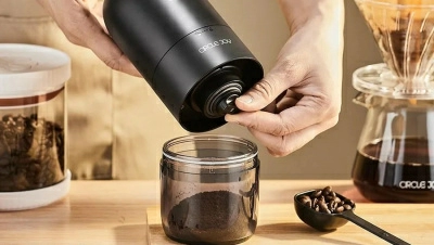 Кофемолка Circle Joy Loka Electric Coffee Beam Grinder (CJ-EG07) — фото, купить в Минске с доставкой по Беларуси — 360shop.by