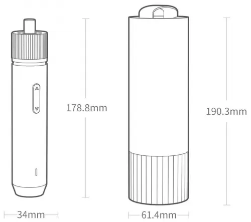 Электроотвертка HOTO Straight Handle Electric Screwdriver (QWLSD001) — фото, купить в Минске с доставкой по Беларуси — 360shop.by