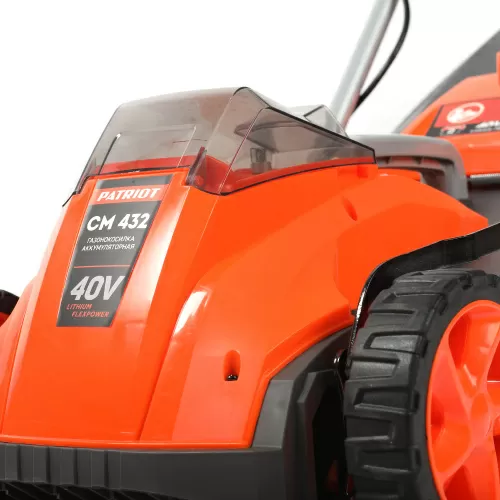 Газонокосилка аккумуляторная Patriot CM 432 (без АКБ) — фото, купить в Минске с доставкой по Беларуси — 360shop.by