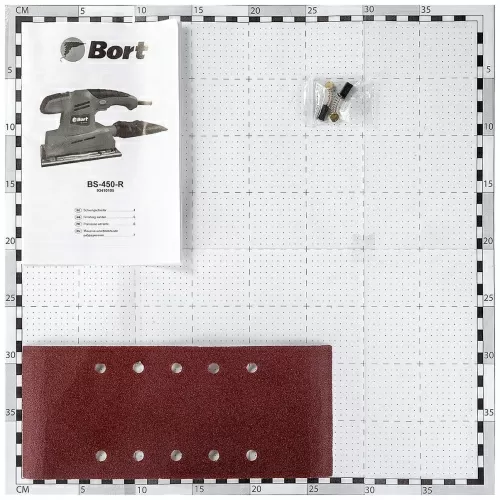 Виброшлифмашина Bort BS-450-R
