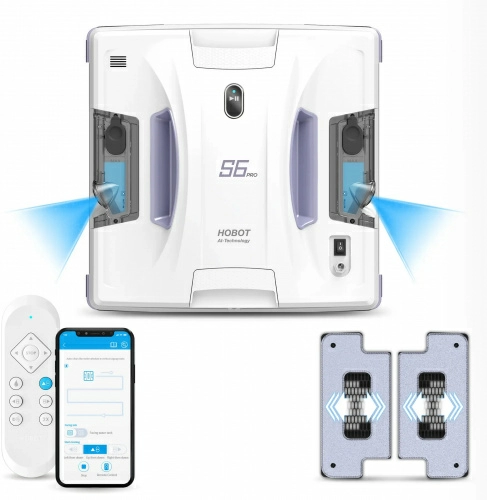 Робот-мойщик окон Hobot S6 Pro – фото, купить в Минске с доставкой по Беларуси – 360shop.by
