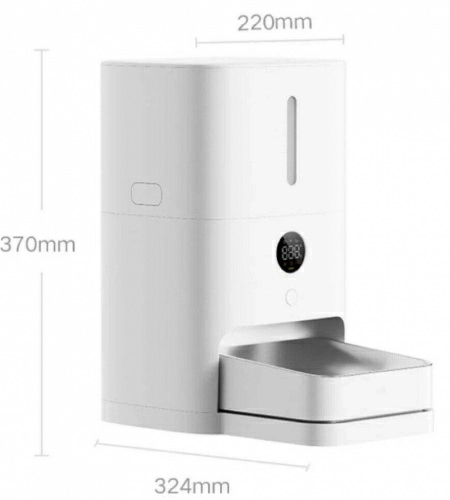 Автокормушка Xiaomi Mijia Smart Pet Feeder 2 (MJWSQ02) — фото, купить в Минске с доставкой по Беларуси — 360shop.by