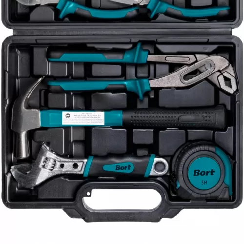 Универсальный набор инструментов Bort BTK-19 (19 предметов) (93412864) — фото, купить в Минске с доставкой по Беларуси — 360shop.by