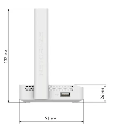 4G Wi-Fi роутер Netcraze Carrier (NC-1721) — фото, купить в Минске с доставкой по Беларуси — 360shop.by