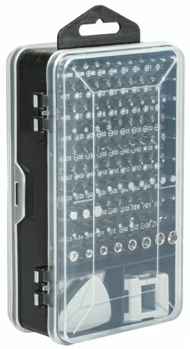 Набор отвертка с битами и головками Bort BTK-117 (117 предметов) (93416169)