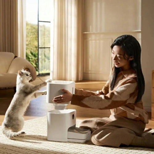 Автокормушка Xiaomi Mijia Smart Pet Feeder 2 (MJWSQ02) — фото, купить в Минске с доставкой по Беларуси — 360shop.by
