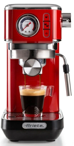 Кофеварка рожковая Ariete Espresso Slim Moderna 1381 — фото, купить в Минске с доставкой по Беларуси — 360shop.by