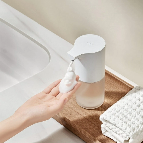 Дозатор для жидкого мыла Xiaomi Mijia Automatic Foam Soap Dispenser 1S (MJXSJ05XW) — фото, купить в Минске с доставкой по Беларуси — 360shop.by