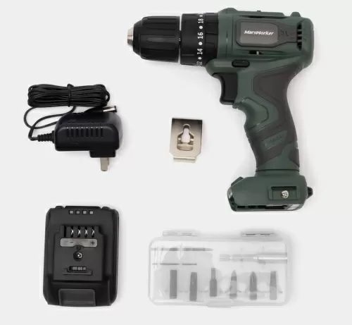 MarsWorker 12V Lithium Electric Drill (MSBLID1201-04) — фото, купить в Минске с доставкой по Беларуси — 360shop.by