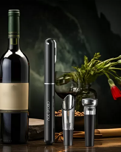 Винный набор Circle Joy Air Pump Wine Opener Set (CJ-TZ19) — фото, купить в Минске с доставкой по Беларуси — 360shop.by