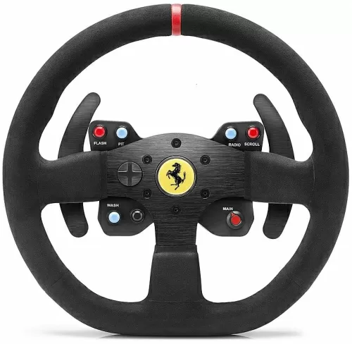 Руль Thrustmaster T300 Ferrari Integral Racing Wheel Alcantara Edition – фото, видео, купить в Минске с доставкой по Беларуси – 360shop.by