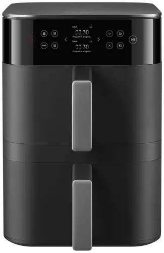 Аэрогриль Xiaomi Smart Double Stack Air Fryer 12L (MAF-DS1201) – фото, купить в Минске с доставкой по Беларуси – 360shop.by