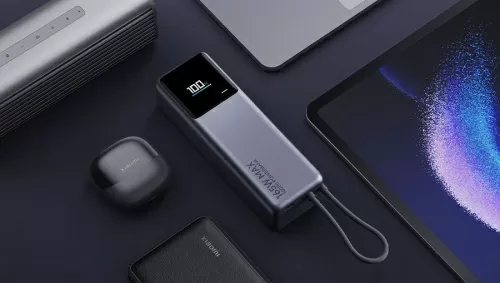 Внешний аккумулятор Xiaomi Mi 165W Power Bank with USB-C Cable 10000mAh (PB1165MI) — фото, купить в Минске с доставкой по Беларуси — 360shop.by