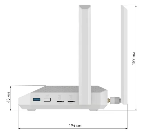 5G Wi-Fi роутер Netcraze Hero 5G (NC-4110) — фото, купить в Минске с доставкой по Беларуси — 360shop.by
