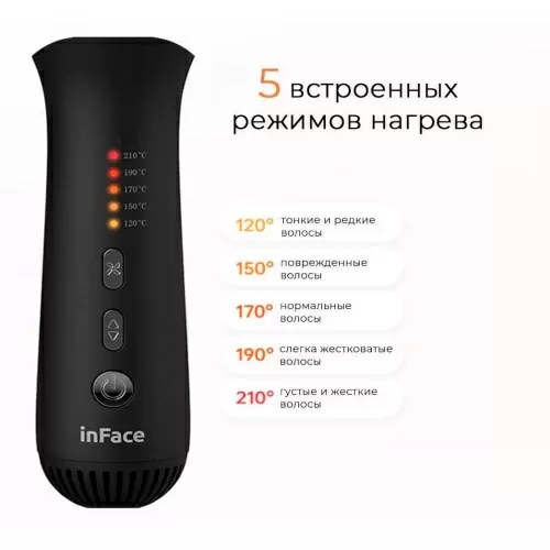 Мультистайлер inFace Airflow Cooling Styler ZH-07F — фото, купить в Минске с доставкой по Беларуси — 360shop.by