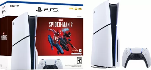 Sony PlayStation 5 (PS5) Slim + Spider-Man 2 (цифровой ключ) – фото, купить в Минске с доставкой по Беларуси – 360shop.by