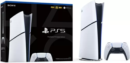 Игровая приставка Sony PlayStation 5 Slim (PS5 Slim) Digital Edition (2 ревизия) – фото, купить в Минске с доставкой по Беларуси – 360shop.by