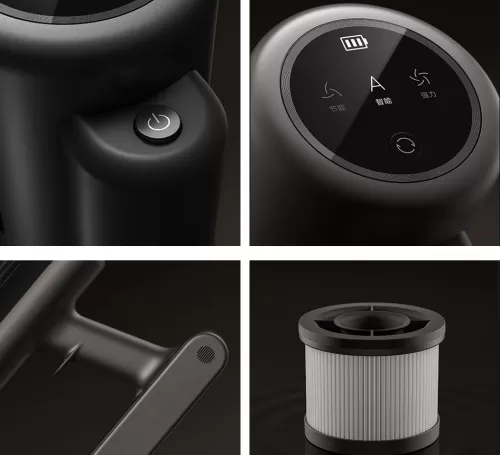 Вертикальный пылесос Mijia Handheld Vacuum Cleaner 3 (E202) — фото, купить в Минске с доставкой по Беларуси — 360shop.by