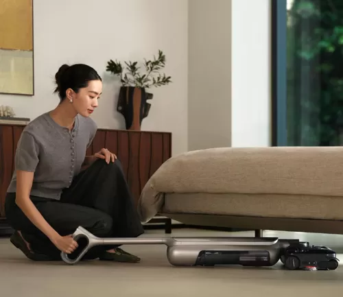 Моющий вертикальный пылесос Mijia Wireless Floor Washing Machine 4 Max (E302) — фото, купить в Минске с доставкой по Беларуси — 360shop.by