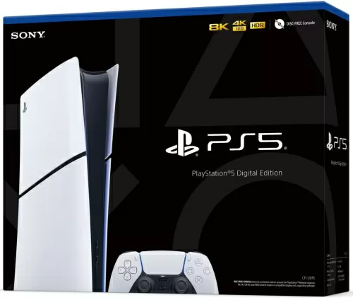 Игровая приставка Sony PlayStation 5 Slim (PS5 Slim) Digital Edition (2 ревизия) – фото, купить в Минске с доставкой по Беларуси – 360shop.by