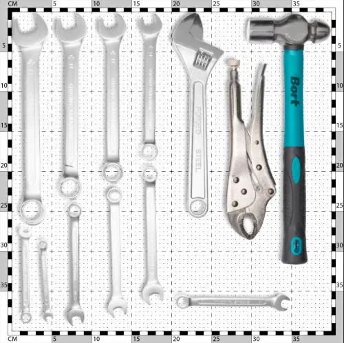 Универсальный набор инструментов Bort BTK-86 (86 предметов) (93412888) — фото, купить в Минске с доставкой по Беларуси — 360shop.by