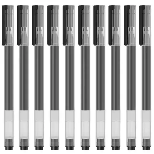 Набор гелевых ручек Xiaomi Mi High-capacity Gel Pen (10 шт.) (MJZXB02WC) — фото, купить в Минске с доставкой по Беларуси — 360shop.by