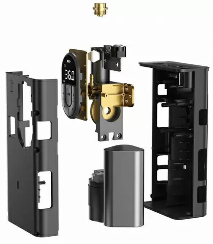 Автомобильный компрессор Baseus Energy Source Inflator Pump Tarnish (CRCQB02-0A) — фото, купить в Минске с доставкой по Беларуси — 360shop.by