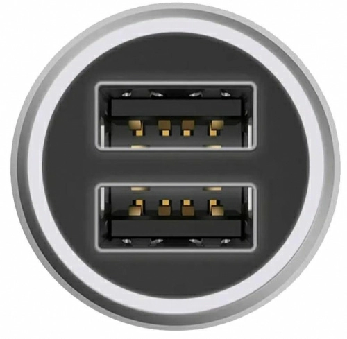 Автомобильная зарядное устройство Xiaomi Mi Car Dual-Port Charger 36W QC 3.0 (CC02CZM) — фото, купить в Минске с доставкой по Беларуси — 360shop.by
