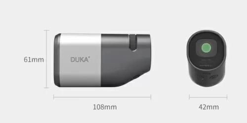 Телескопический лазерный дальномер Duka TR1 800 м — фото, купить в Минске с доставкой по Беларуси — 360shop.by