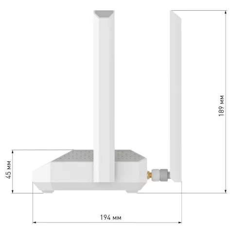4G Wi-Fi роутер Netcraze Speedster 4G+ (NC-2911) — фото, купить в Минске с доставкой по Беларуси — 360shop.by