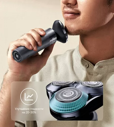 Электробритва Xiaomi MiJia Electric Shaver S302 — фото, купить в Минске с доставкой по Беларуси — 360shop.by