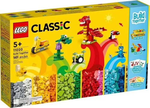 Конструктор LEGO Classic 11020 Строим вместе
