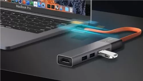 Док-станция MIIIW 5-in-1 Type-C HUB Adapter (MWCMA05) — фото, купить в Минске с доставкой по Беларуси — 360shop.by