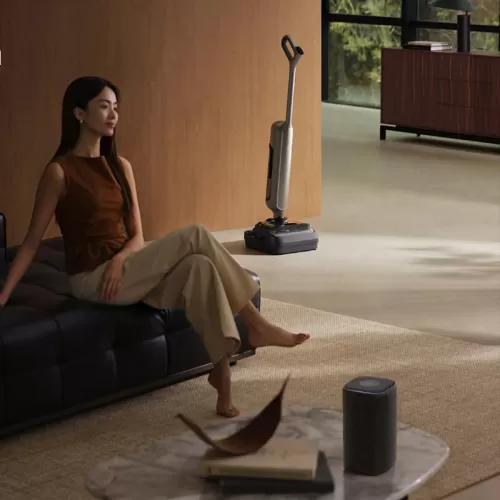 Моющий вертикальный пылесос Mijia Wireless Floor Washing Machine 4 Max (E302) — фото, купить в Минске с доставкой по Беларуси — 360shop.by