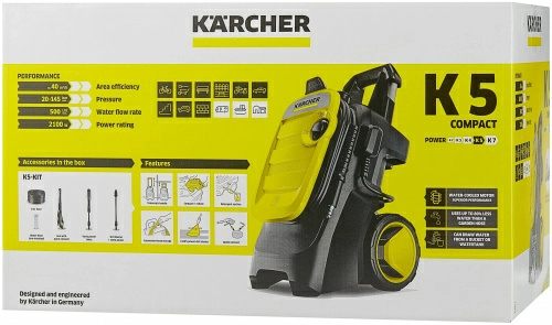 Мойка высокого давления Karcher K 5 Compact Relaunch (1.630-750.0)
