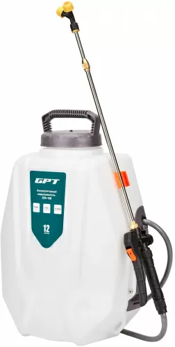 Аккумуляторный опрыскиватель GPT ZFA-12li — фото, купить в Минске с доставкой по Беларуси — 360shop.by