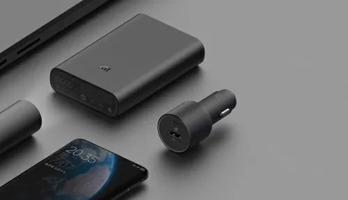 Автомобильное зарядное устройство Xiaomi Mi Car Charger 100W (CC07ZM) — фото, купить в Минске с доставкой по Беларуси — 360shop.by